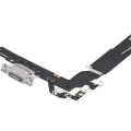 Charging Port Flex Cable For iPhone 17 (Used OEM Pull) (White)