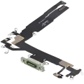 Charging Port Flex Cable For iPhone 17 (Used OEM Pull) (Sage)
