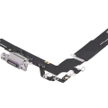 Charging Port Flex Cable For iPhone 17 (Used OEM Pull) (Lavender)