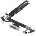 Charging Port Flex Cable For iPhone 17 (Used OEM Pull) (Lavender)