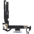 Charging Port Flex Cable For iPhone 17 (Used OEM Pull) (Mist Blue)