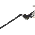 Charging Port Flex Cable For iPhone 17 Pro (Used OEM Pull) (US Version) (Silver)