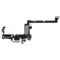 Charging Port Flex Cable For iPhone 17 Pro (Used OEM Pull) (International Version) (Silver)