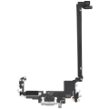 Charging Port Flex Cable For iPhone 17 Pro Max (Used OEM Pull) (US Version) (Silver)