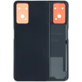 Back Cover Glass for Oppo A76 (2022) (Service Pack) (Glowing Black)