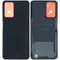 Back Cover Glass for Oppo A76 (2022) (Service Pack) (Glowing Black)