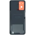 Back Cover Glass for Oppo A76 (2022) (Service Pack) (Glowing Black)