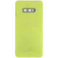 Back Cover Glass For Samsung Galaxy S10e (Service Pack) (Canary Yellow)