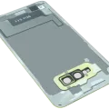Back Cover Glass For Samsung Galaxy S10e (Service Pack) (Canary Yellow)