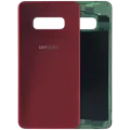 Back Cover Glass For Samsung Galaxy S10e (Service Pack) (Cardinal Red)
