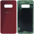 Back Cover Glass For Samsung Galaxy S10e (Service Pack) (Cardinal Red)