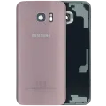 Back Cover Glass For Samsung Galaxy S7 Edge (Service Pack) (Pink)