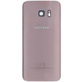 Back Cover Glass For Samsung Galaxy S7 Edge (Service Pack) (Pink)