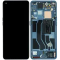OLED Assembly With Frame for Oppo Find X3 Pro (2021) (Service Pack) (Blue)