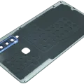 Back Cover Glass For Samsung Galaxy A9 (A920 / 2018) (Service Pack) (Lemonade Blue)