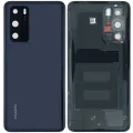 Back Cover Glass for Huawei P40 (2020) (Service Pack) (Black)