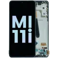OLED Assembly With Frame for Xiaomi Mi 11i 5G (Service Pack) (Blue)