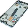 OLED Assembly With Frame for Xiaomi Mi 11i 5G (Service Pack) (Blue)