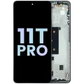 OLED Assembly With Frame for Xiaomi 11T Pro (Service Pack) (Meteorite Gray)