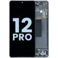 OLED Assembly With Frame for Xiaomi 12 Pro (Service Pack) (Gray)