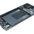 OLED Assembly With Frame for Xiaomi 12 Pro (Service Pack) (Gray)