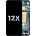 OLED Assembly With Frame for Xiaomi 12X (Service Pack) (Gray)