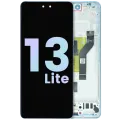 OLED Assembly With Frame for Xiaomi 13 Lite (Service Pack) (Lite Blue)