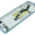 OLED Assembly With Frame for Xiaomi 13 Lite (Service Pack) (Lite Blue)