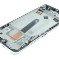 OLED Assembly With Frame for Xiaomi Mi 11i (Service Pack) (Frosty White)