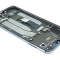 OLED Assembly With Frame for Xiaomi Mi 9 SE (Service Pack) (Gray)