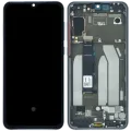 OLED Assembly With Frame for Xiaomi Mi 9 SE (Service Pack) (Gray)