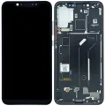 OLED Assembly With Frame for Xiaomi Mi 8 (Service Pack) (Black)