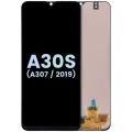 OLED Assembly Without Frame for Samsung Galaxy A30s (A307 / 2019) (Service Pack) (Prism Crush Black)