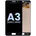 OLED Assembly Without Frame for Samsung Galaxy A3 (A310 / 2016) (Service Pack) (Black)