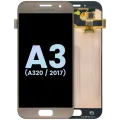 OLED Assembly Without Frame for Samsung Galaxy A3 (A320 / 2017) (Service Pack) (Gold Sand)