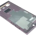 Mid-Frame Housing For Samsung Galaxy S22 Ultra (Service Pack) (Burgundy)