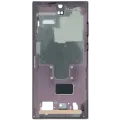 Mid-Frame Housing For Samsung Galaxy S22 Ultra (Service Pack) (Burgundy)