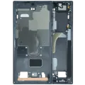 Mid-Frame Housing for Samsung Galaxy S22 Ultra (Service Pack) (Phantom Black)