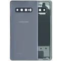 Back Cover Glass For Samsung Galaxy S10 Plus (Service Pack) (Ceramic Black)