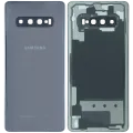 Back Cover Glass For Samsung Galaxy S10 Plus (Service Pack) (Ceramic Black)