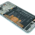 OLED Assembly With Frame for Honor 200 (Service Pack) (Emerald Green)