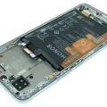 OLED Assembly With Frame for Honor 200 (Service Pack) (Emerald Green)