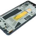 OLED Assembly With Frame for Oppo Find X2 Lite (2020) (Service Pack) (Moonlight Black)