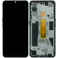 OLED Assembly With Frame for Oppo Find X2 Lite (2020) (Service Pack) (Moonlight Black)