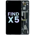 OLED Assembly With Frame for Oppo Find X5 (2022) (Service Pack) (Black)