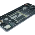 OLED Assembly With Frame for Oppo Find X5 (2022) (Service Pack) (Black)