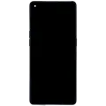 OLED Assembly With Frame for Oppo Find X5 (2022) (Service Pack) (Black)