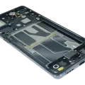 OLED Assembly With Frame for Oppo Find X5 (2022) (Service Pack) (Black)