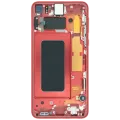 OLED Assembly With Frame for Samsung Galaxy S10e (Service Pack) (Cardinal Red)
