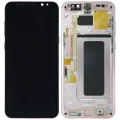 OLED Assembly With Frame for Samsung Galaxy S8 Plus (Service Pack) (Rose Pink)